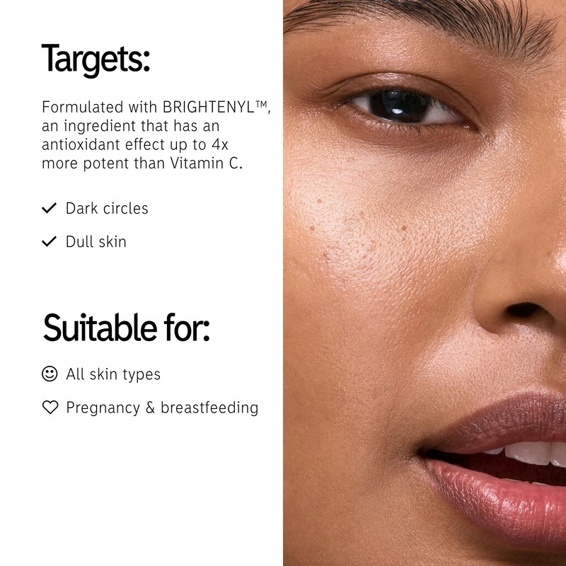 The INKEY List Brighten-i Under Eye Cream, 15 ml, Improves