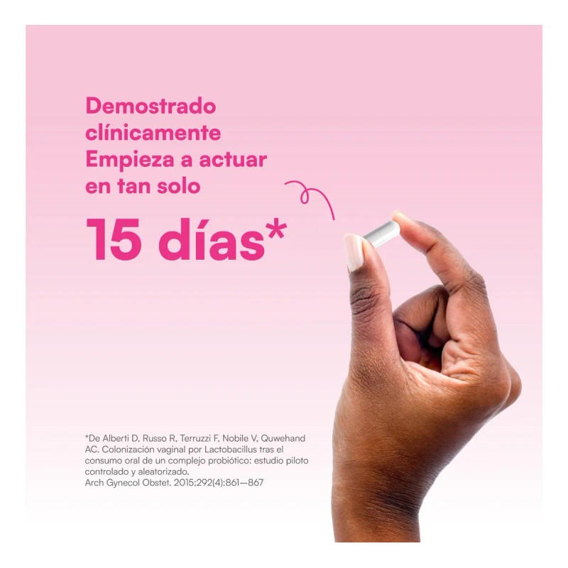 Zesty Probiticos Vaginales 30 Cpsulas Para Cuidado ntimo Sin Sabor