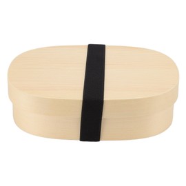 Bento Box Portable Japanese Style Wooden Large Single Layer Removable Divider Lunch Bento Box with Strap