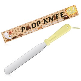Geiserailie Poop Knife 12.8 Inch Durable Metal Poop Knife for Toilet Unclogging Extra Long Handle Poo Stick Cutter Prank Funny Gag Gift for White Elephant Christmas Stocking Stuffer Gift