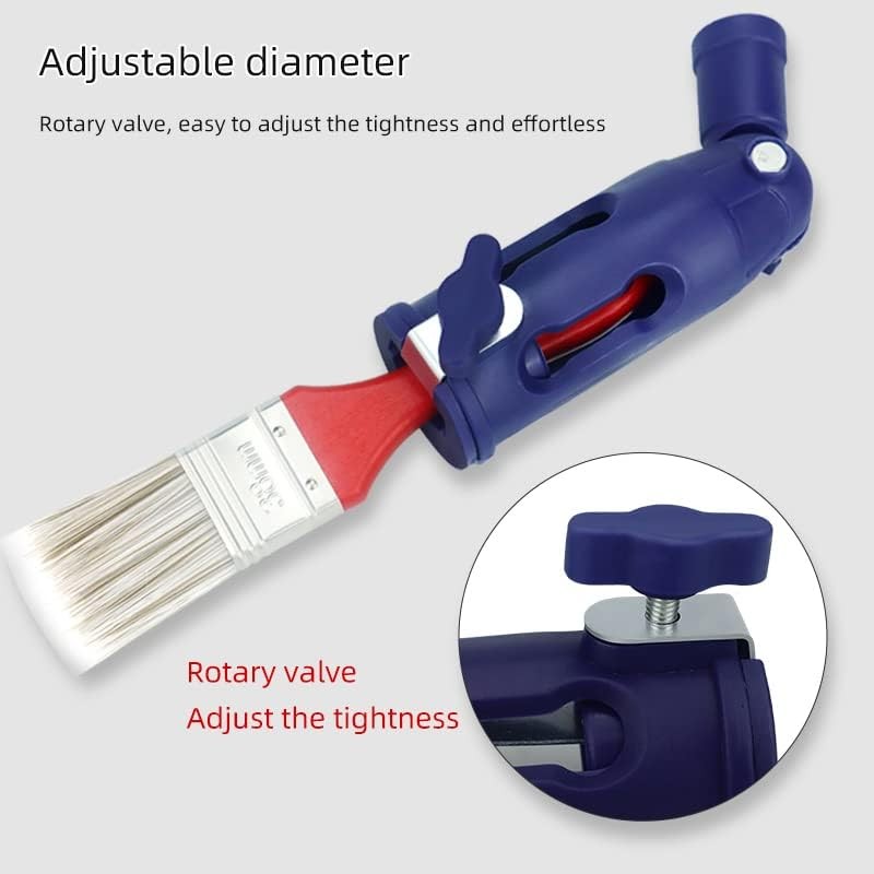 Paint Edger Brush Extender Paint Roller Extension Pole 3.6ft Gripper