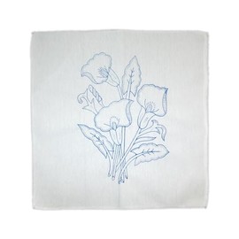 Servilletas para Bordar a Mano Mexicanas Con Dibujo | Mexican Napkins with Drawing for Hand Embroidered (Flowers 1)