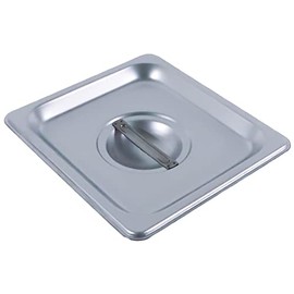 Kanda 034082 Hotel Pan Lid 1/6 (7160C) Commercial HG 18-8 Stainless Steel