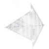 Sewing Wedge Ruler 60 Degree and 120 Degree Acrylic Transparent
