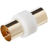 CDL Micro 1 m Gold Plated TV Aerial Cable (M-M)