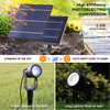 SUNLONG Solar Lights Outdoor Waterproof Solar Powered Spot Lights Aluminum