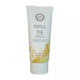 Happybath 해피바스 라이스 보습 클렌징 폼 200g Happy Bath Rice Moisturizing Cleansing Foam 200g