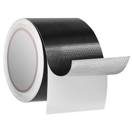 Heavy Duty Repair Tape for Tarp, Waterproof RV Awning, Outdoor Tarp, Canvas, Boat Covers, Sail, Tear Repair Patch Kit (Black)