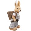 Boy Rabbit Outdoor Easter Garden Planter - 19.25"