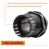 Meccion M32 Cable Gland 5 Pack IP68 Waterproof Nylon Cable