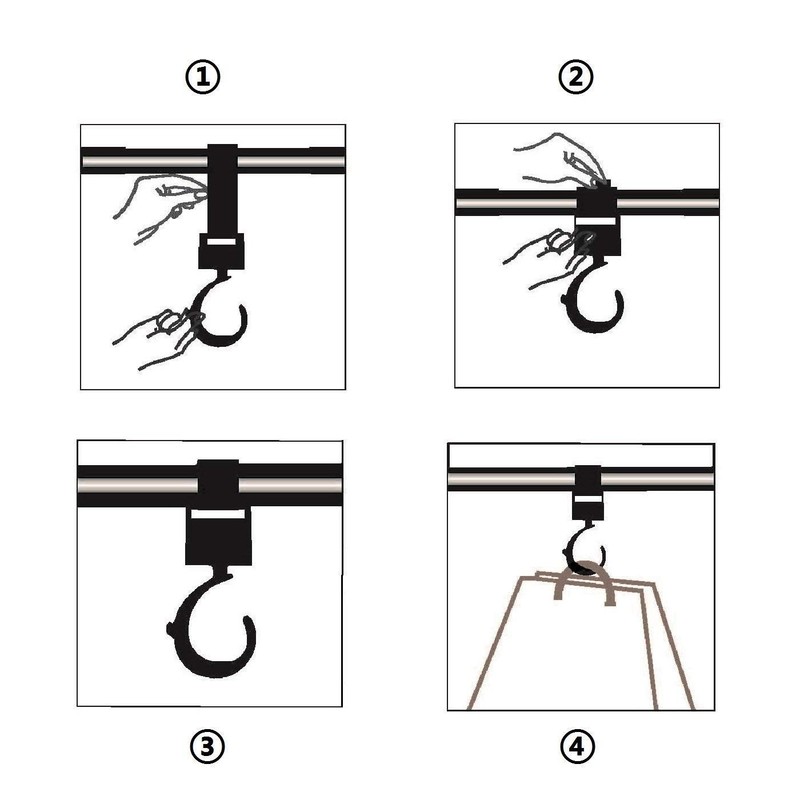 Stroller Hook, Popular! Can be used as a stroller luggage