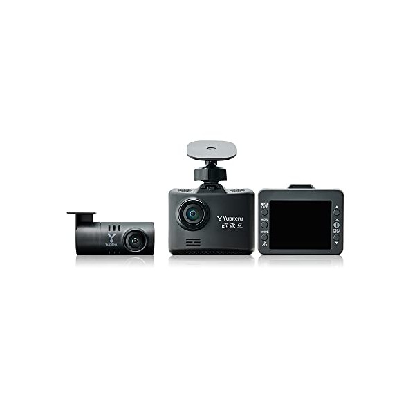 Yupiteru Y-120d Dash Camera, Equipped with STARVIS Super Night Model, Full HD Recording, GPS & HDR, Direct Power Supply Model, LCD