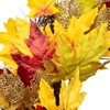 Maple Leaf Artificial Fall Harvest Wreath - 22"