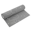 MODERNO Linen Look Table Runner Grey 5 m - Christmas