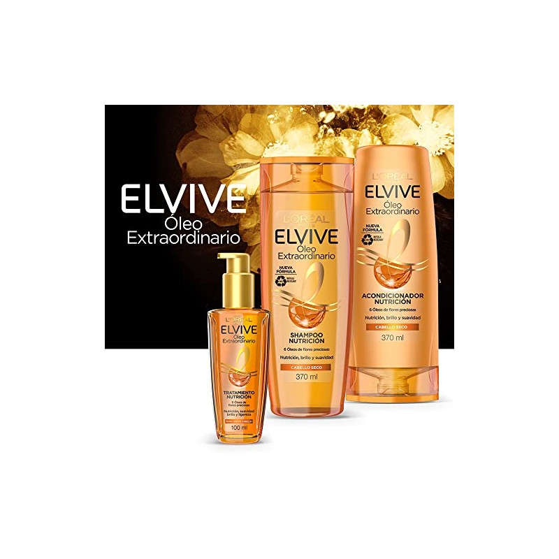 L'Oréal Paris Shampoo Óleo Extraordinario Elvive 370 ml