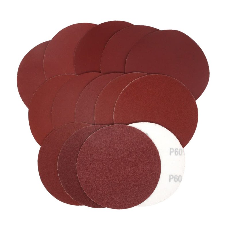 Assorted 7inch 180mm Round Sandpaper Disk Sand Sheets Grit 60/80/120/180/240/400