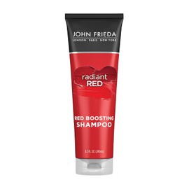 John Frieda Radiant Red Red Boosting, Champú, Rojo Radiante, 8.3 ounces