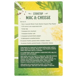 Whole Foods Market, Organic Pipe Rigate, 16 Ounce