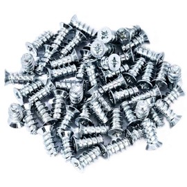 Stahlia 500 Euro Screws 6.3 x 11.5 mm Furniture Screws Countersunk Head for Diameter 5 mm Screws for Drawer Rails Special Screw Cabinet Screw Furniture Hinges