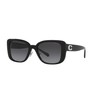 Coach HC8352 Sunglasses, Black/Grey Gradient, 54 mm