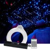 AMKI 96pcs*0.04in*9.8ft Pure White Meteor Shooting Stars Effect Fiber Optic