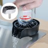 Automatic Rotating Cup Washer with Hose and Tee G1/2 Male