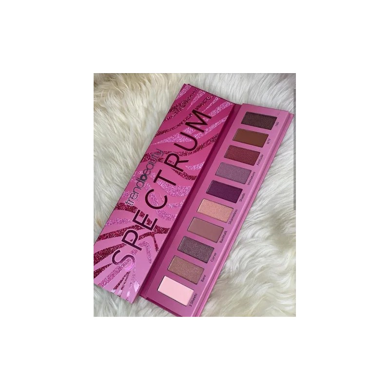 Sombras Spectrum Trend Beauty Paleta Sombras Trend Beauty Color De