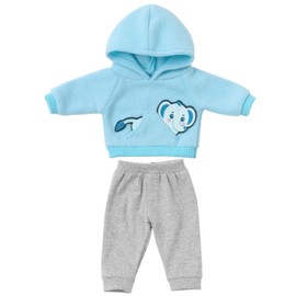 morytrade Theme Costume, Baby Doll, 15.7 inches (40 cm) Size, For Dresses, For Baby Doll, Ribbon Doll (Blue Hoodie)