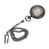 Mechanical Pocket Watch Vintage Double Case Watch Hand Wind Skeleton
