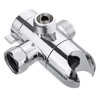 3-Way Shower Diverter Valve Mount, G1/2 Handheld Shower Arm Diverter