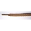 FootGalaxy Flat Laces (Shoelaces) For Boots And Shoes, 27, Tan