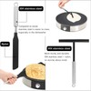 FCSNJH Crepes distributor, crepe spatula, crepe accessories, crepe pan, crepe