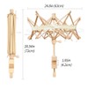 Wooden Umbrella Swift Yarn Winder - 24" Swift Yarn Winder