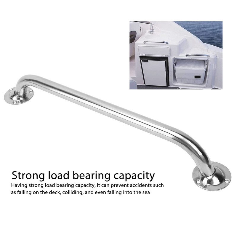 Stainless Steel Grab Rail Handle Marine Polished Stainless Round Handrail