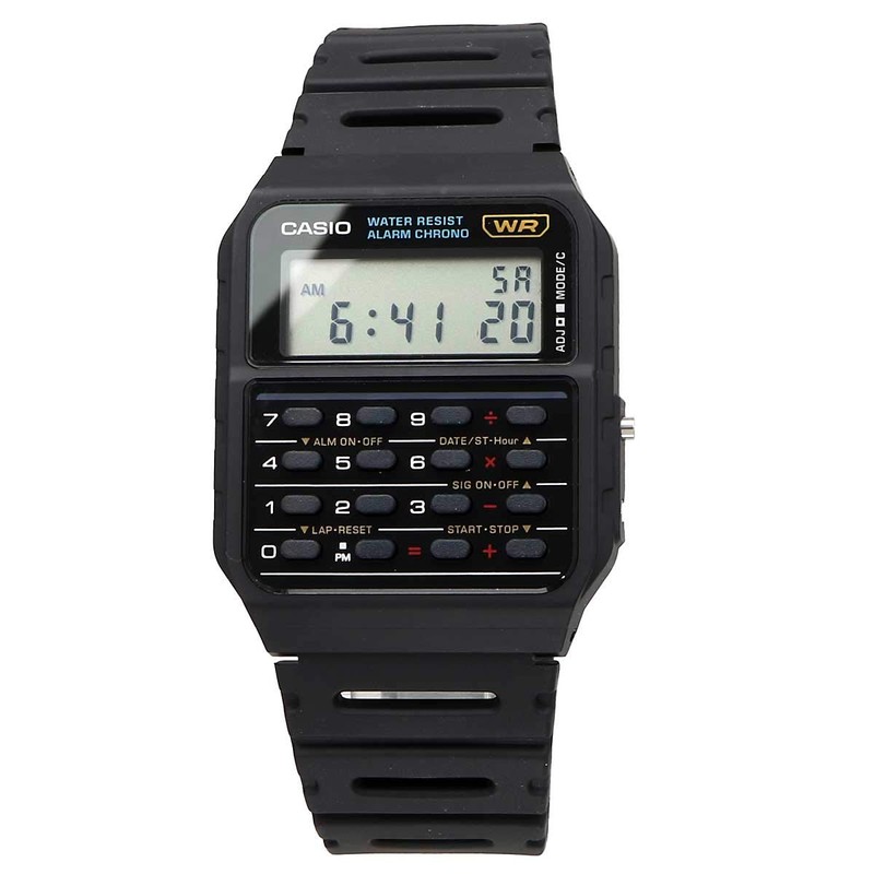 Casio Standard CA-53W-1Z Calculator Watch with Calculator Function, Overseas Model