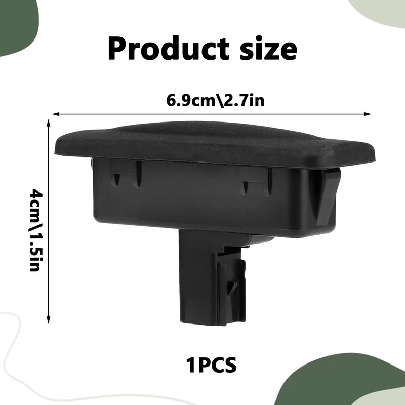 Tailgate Boot Release Button, Rear Door Hatch Liftgate Latch Button,
