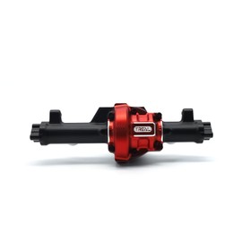 TREAL Aluminum 7075 Rear Axle Housing CNC Billet Machined Upgrades for Redcat GEN9 and Ascent Crawler(Black)