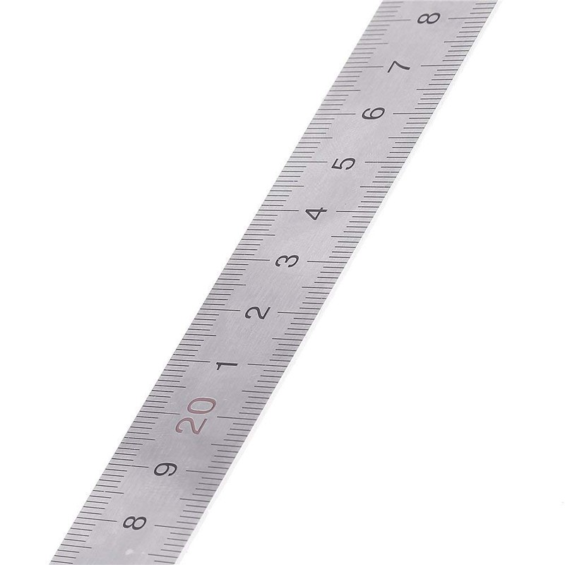 Stainless Steel Straight Ruler 11.8 inches (300 mm) (Large) x