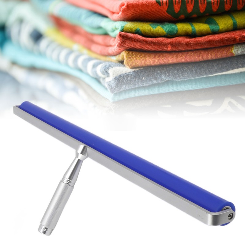 Silicone Screen Film Roller Blue Iron Bearing Anti Static High