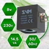 Coil for Solenoid Valve Universal Diameter 13.2 mm 39 x