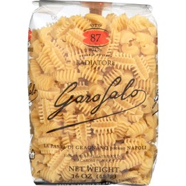 Garofalo - Premium Durum Wheat Semolina Radiatori Pasta Italian Made, Bronze-Drawn, Al-Dente, One-Ingredient Pasta (4 pack)