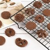 Luckforest Fake Cookies, 18 Pcs 6 Styles Artificial Chocolate Biscuits