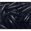 5 Toggle Buttons Black 11 x 40 mm