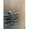 H.R.E. Assembly Wheel M8 X 125 3piece Wheel Chrome Bolts
