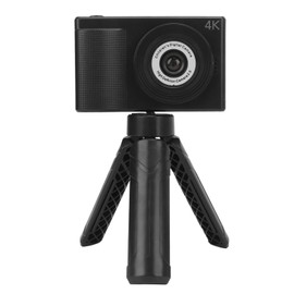 Digital Camera FHD 1080P Camera, Digital Camera with Tripod Dual Lens 40MP HD Selfie Video Recording Fun Camcorder for Students Children (Black)