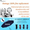 SY COMPACT Travel Umbrella - Lightweight Portable mini Compact umbrellas