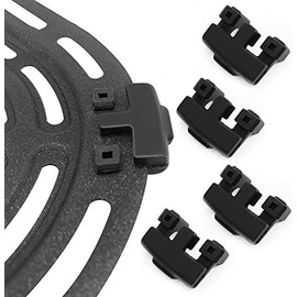 GSZN Rubber Feet for Bella Pro Series Crux Air Fryers, 4PCS Premium Rubber Bumpers, Rubber Tips, Silicone Pieces, Rubber Tabs for Dreo COSORI Air Fryer Tray Grill Pan Plate