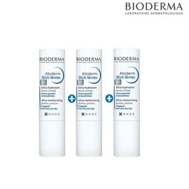 Bioderma Mu) Bioderma Atoderm Lipstick 4g+4g+4g / Stick type lip balm / 바이오더마 무)바이오더마 아토덤 립스틱 4g+4g+4g /스틱형 립밤