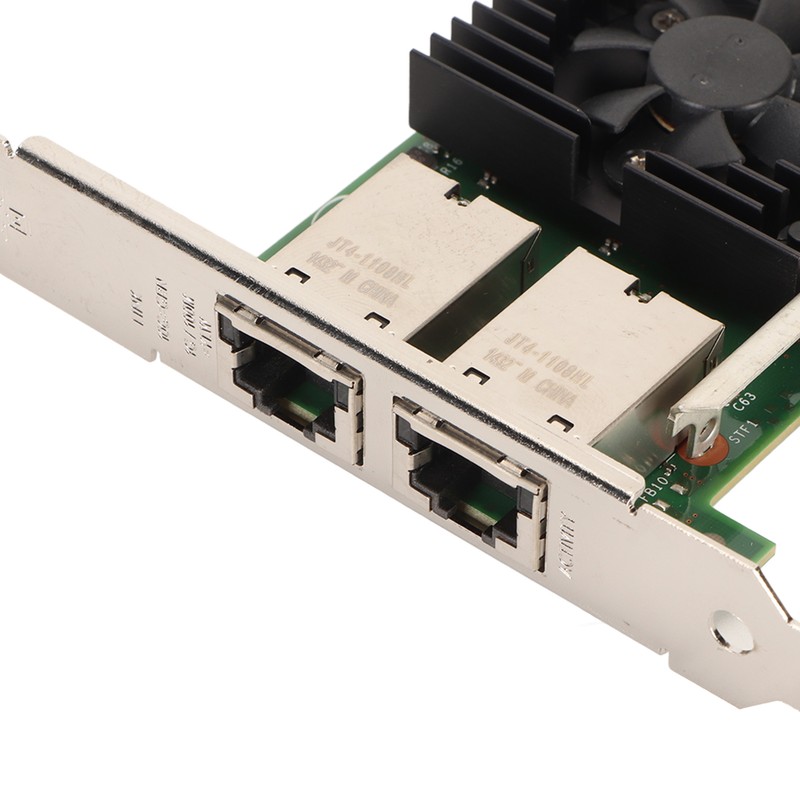 10GbE Network Card Dual RJ45 Port 10 Gigabit Ethernet Network