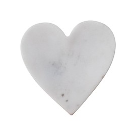 Creative Co-Op Marble Heart Dish